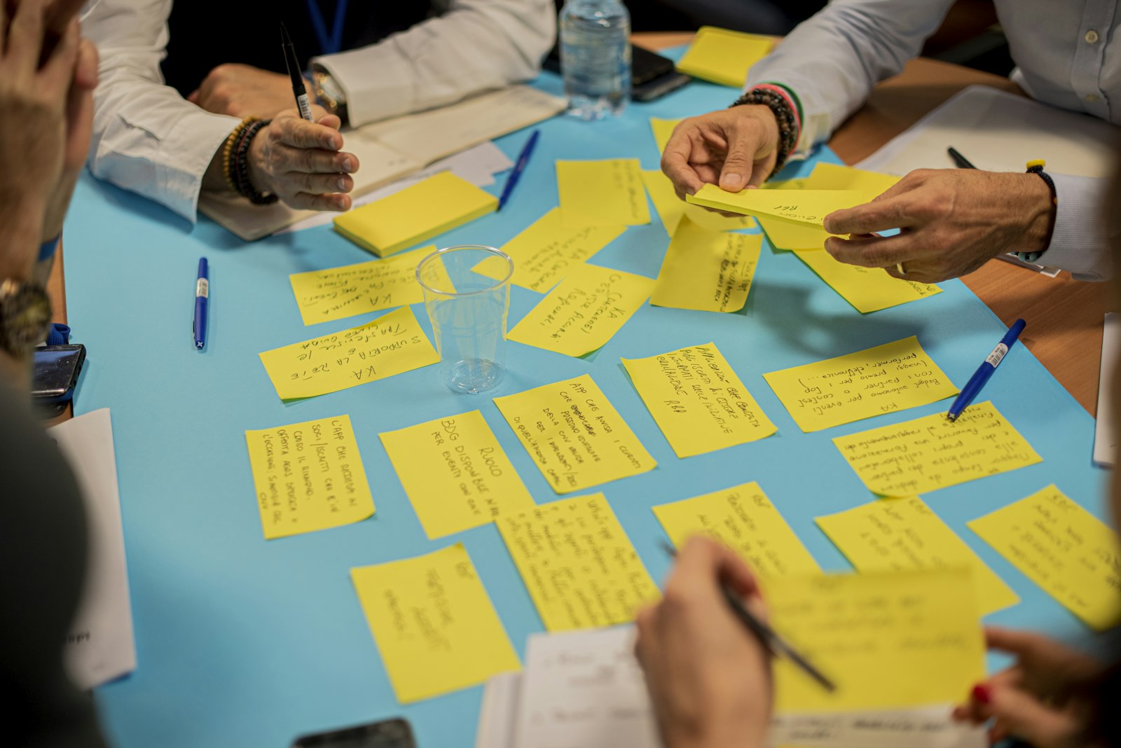 Data visualisation and technology representing health and social care analytics
